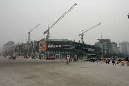 Construction site, Beijing