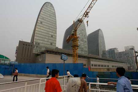 Construction site, Beijing