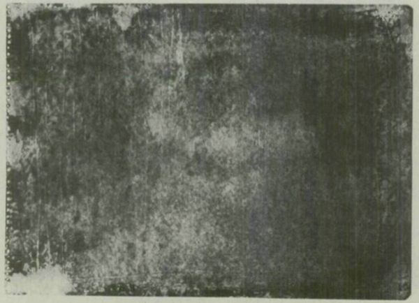 Figure 5: Beverly Buchanan, Untitled (Black Wall Series), acrylic on paper, 10 x 14, 1976.